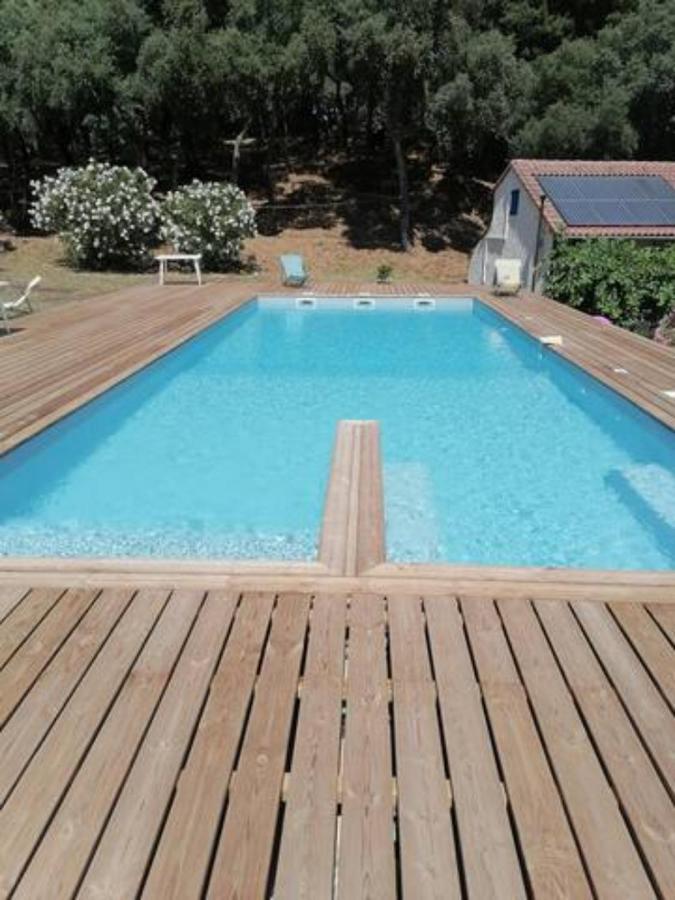 Gites Carbuccia En Corse Avec Piscine Chauffee Exterior photo